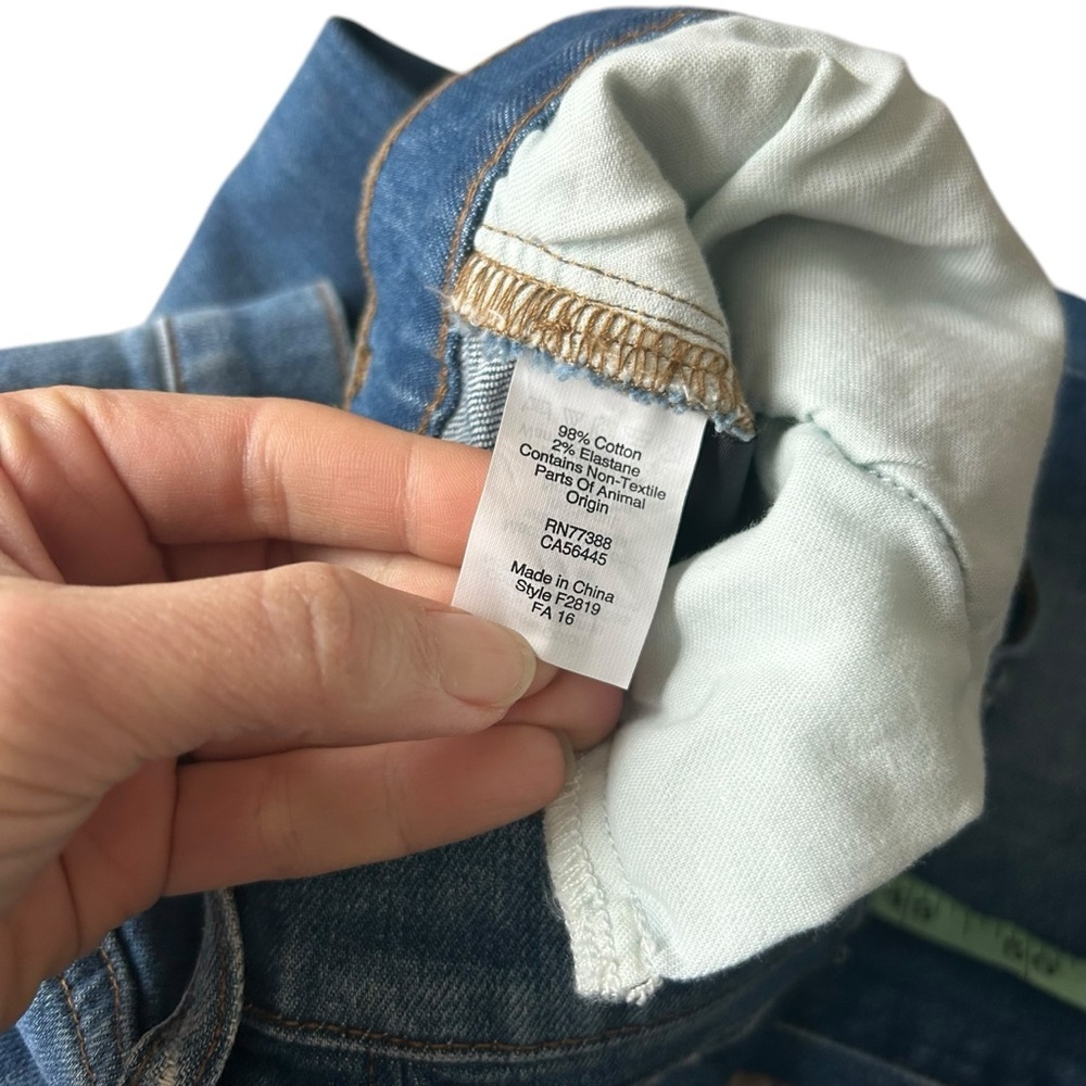 NWT Madewell The Slim Boyjean in Walton Wash size 27 straight leg F2819 mid rise - Picture 5 of 8